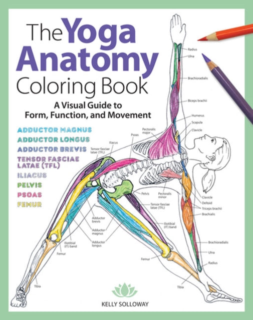 The Yoga Anatomy Coloring Book: A Visual Guide to Form, Function, and Movement