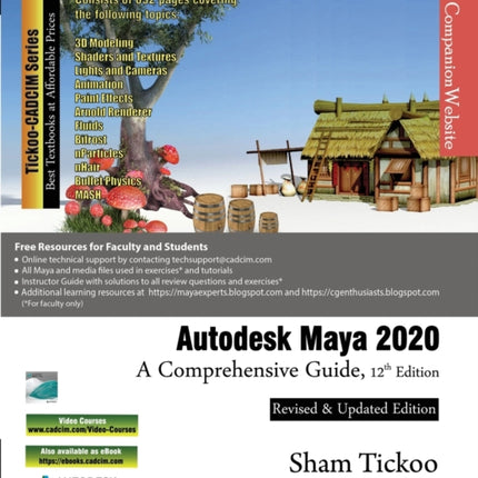 Autodesk Maya 2020: A Comprehensive Guide, 12th Edition