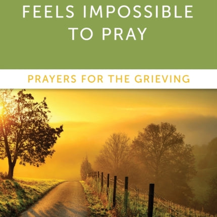 When It Feels Impossible to Pray: Prayers for the Grieving