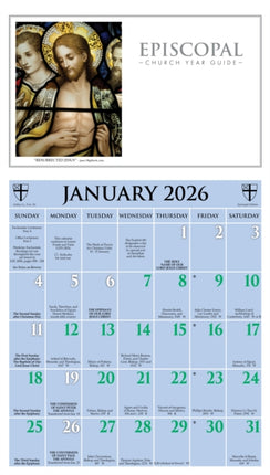 2026 Episcopal Church Year Guide Kalendar