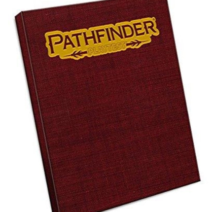 Pathfinder Playtest Rulebook Deluxe Hardcover