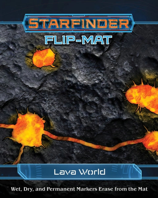 Starfinder FlipMat Lava World