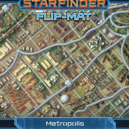 Starfinder FlipMat Metropolis