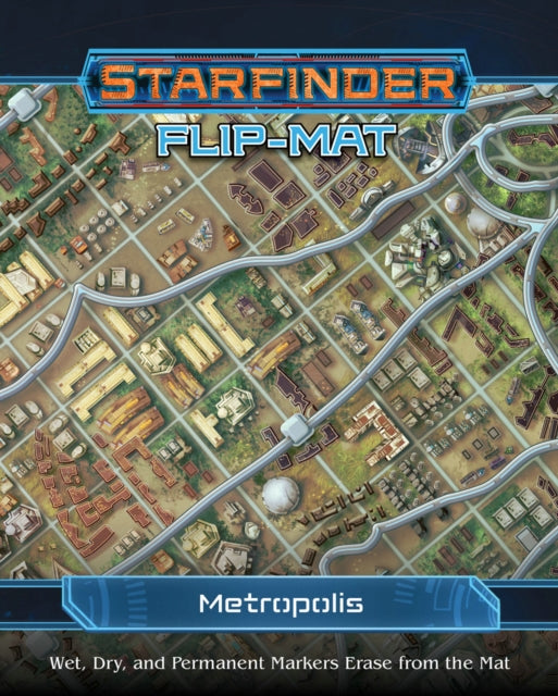 Starfinder FlipMat Metropolis