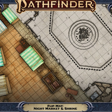 Pathfinder Flip-Mat: Night Market & Shrine (P2)