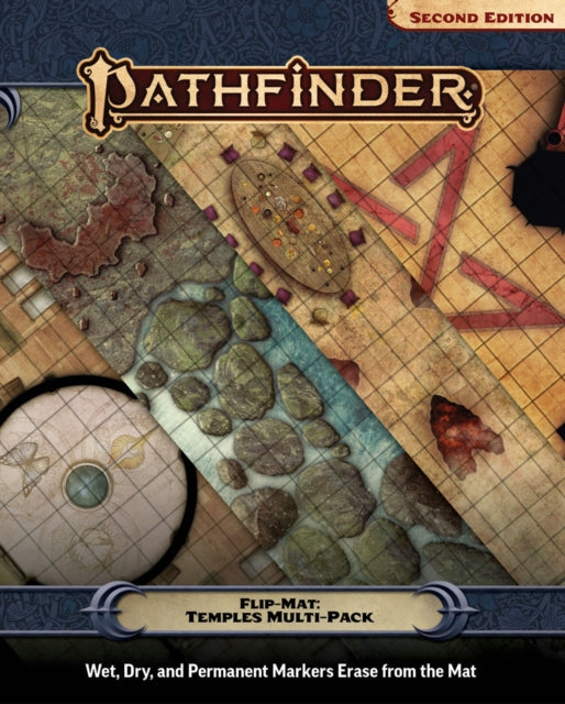 Pathfinder FlipMat Temples MultiPack