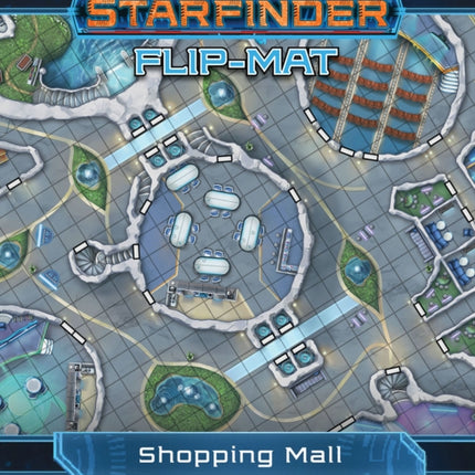 Starfinder FlipMat Shopping Mall