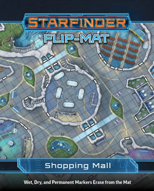 Starfinder FlipMat Shopping Mall