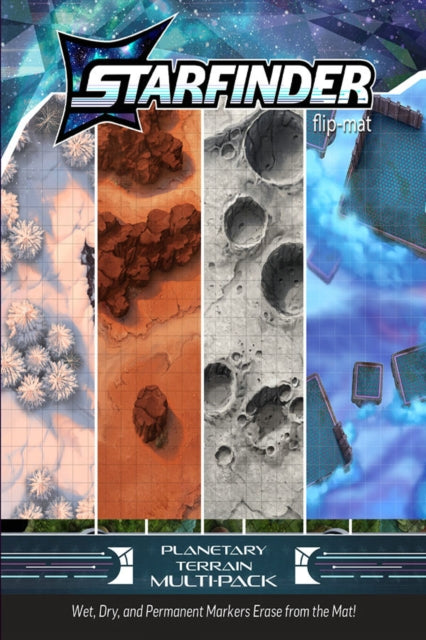 Starfinder FlipMat Planetary Terrain MultiPack