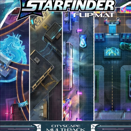 Starfinder FlipMat Cityscape MultiPack