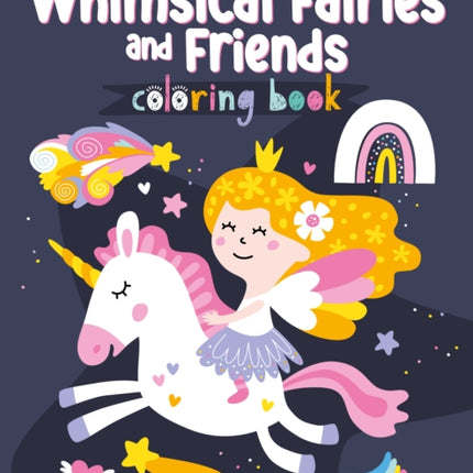 Whimsical Fairies Coloring Book