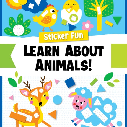 Sticker Fun Learn About Animals