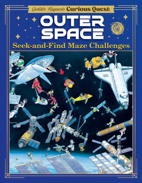 Outer Space SeekandFind Maze Challenge