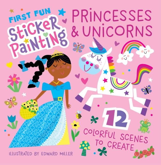 First Fun Sticker Painting Princesses  Unicorns