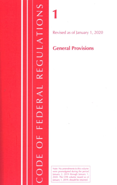 Code of Federal Regulations, Title 01 General