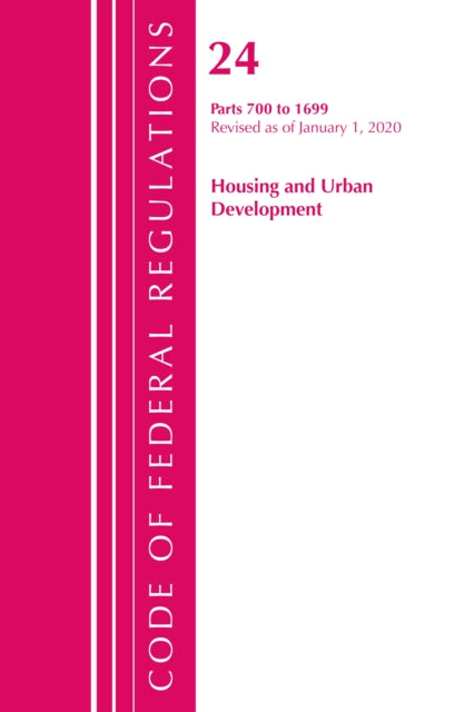 Code of Federal Regulations, Title 24 Housing and