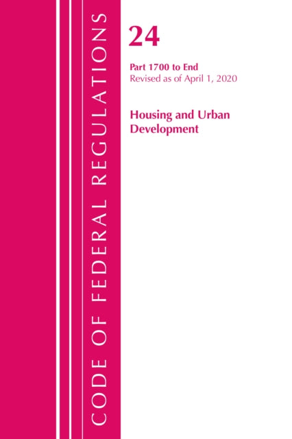 Code of Federal Regulations, Title 24 Housing and