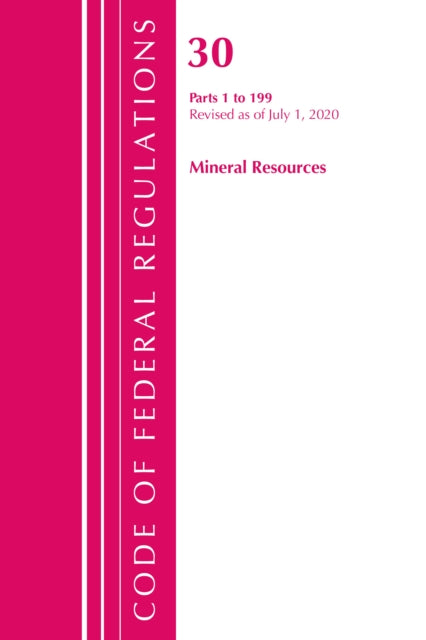 Code of Federal Regulations, Title 30 Mineral
