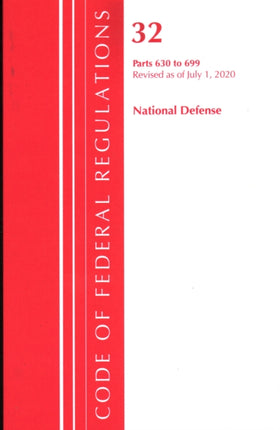 Code of Federal Regulations, Title 32 National