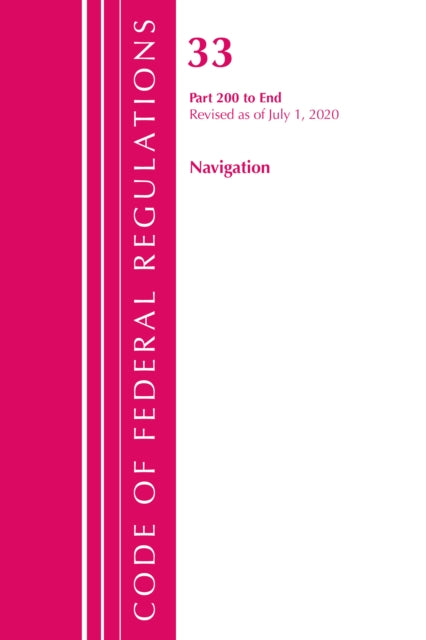 Code of Federal Regulations, Title 33 Navigation