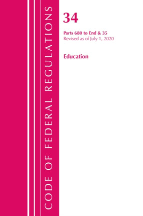 Code of Federal Regulations, Title 34 Education