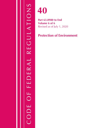 Code of Federal Regulations, Title 40 Protection