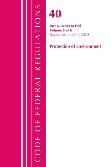 Code of Federal Regulations, Title 40 Protection