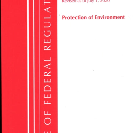 Code of Federal Regulations, Title 40: Parts