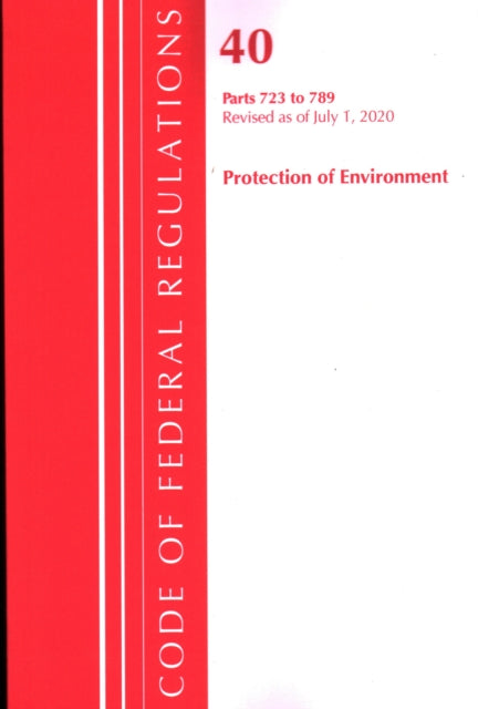 Code of Federal Regulations, Title 40: Parts