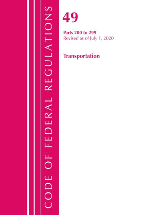 Code of Federal Regulations, Title 49