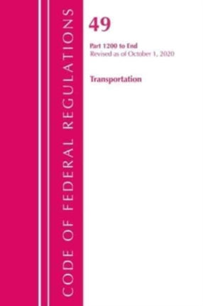 Code of Federal Regulations, Title 49