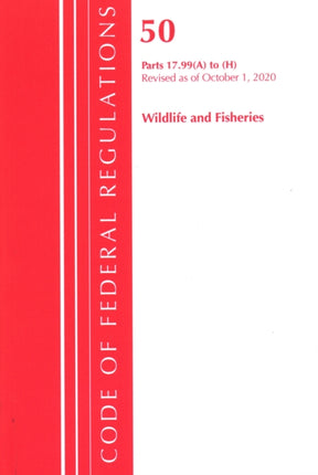 Code of Federal Regulations, Title 50 Wildlife