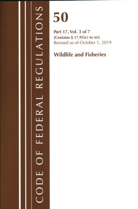 Code of Federal Regulations Title 50 Wildlife and