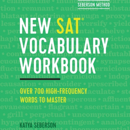 Seberson Method: New Sat(r) Vocabulary Workbook:
