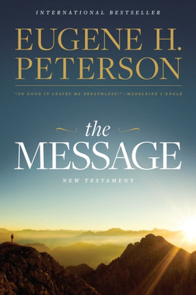 Message New Testament Reader's Edition, The