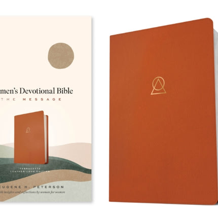 Message Womens Devotional Bible Terracotta
