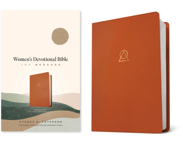 Message Womens Devotional Bible Terracotta