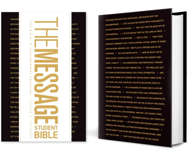 The Message Student Bible Hardcover