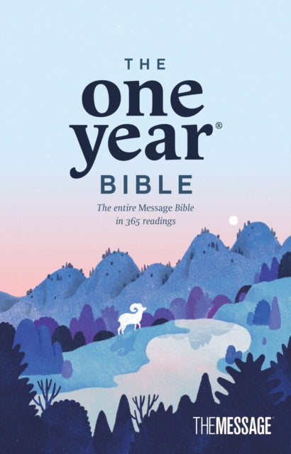 The One Year Bible the Message Softcover