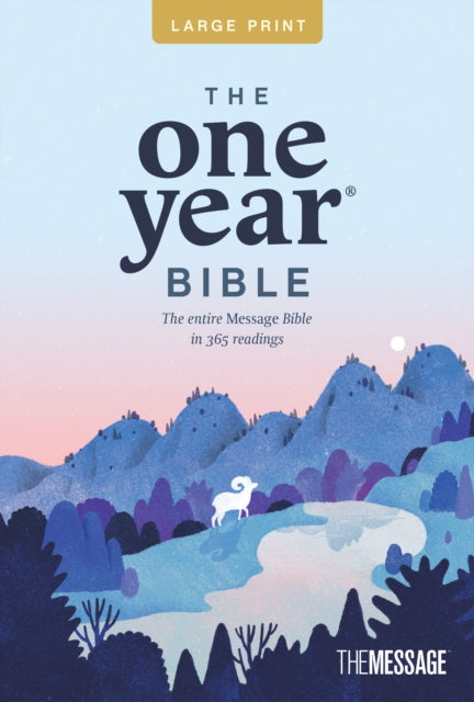 One Year Bible The Message Large Print Thinline