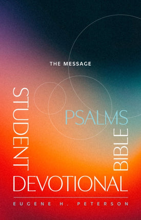 Message Student Devotional Bible Psalms