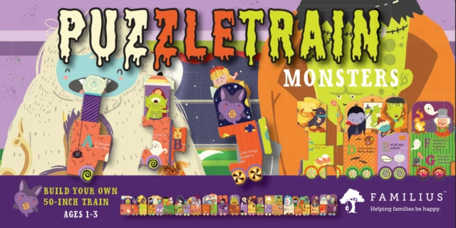 PuzzleTrain Monsters 26Piece Puzzle