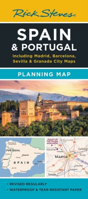 Rick Steves Spain  Portugal Planning Map