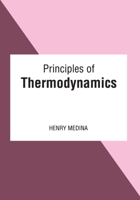 Principles of Thermodynamics