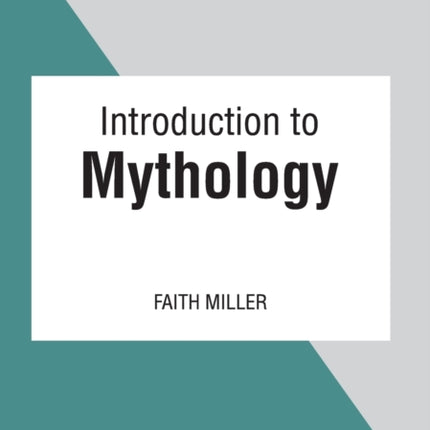 Introduction to Mythology