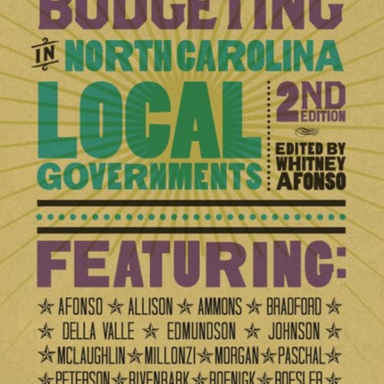 Budgeting in North Carolina Local Governments