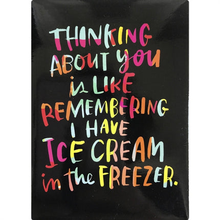 Em  Friends Ice Cream Freezer Magnet