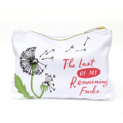 Em  Friends Remaining Fucks Canvas Pouch