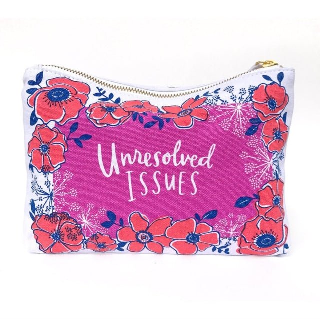 Em  Friends Unresolved Issues Canvas Pouch