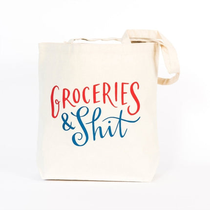 Em  Friends Groceries  Shit Tote Bag